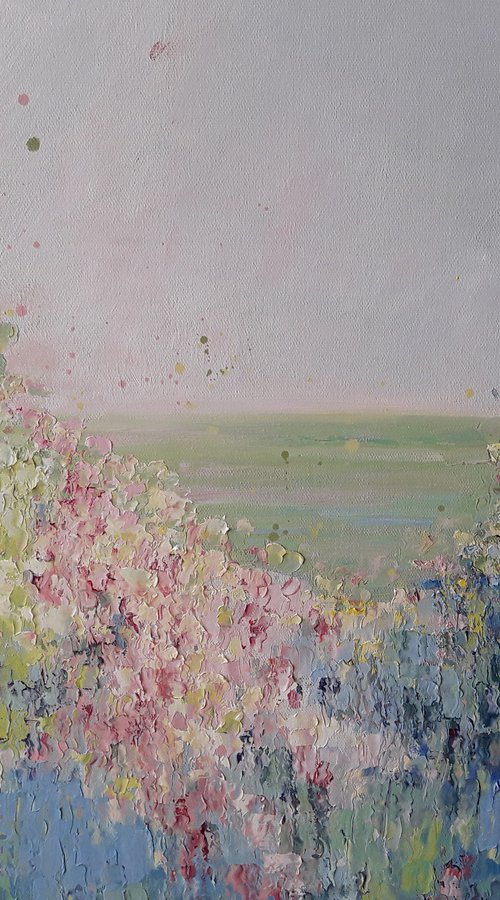 The Pink Moon by Therese O'Keeffe