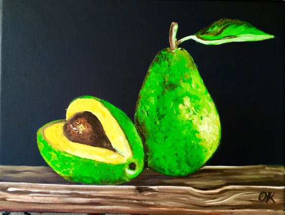 STILL LIFE with AVOCADO