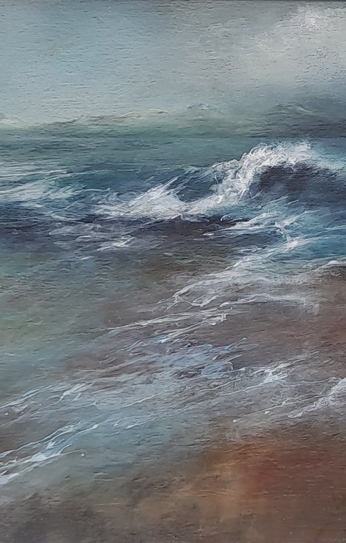 Ardrossan Wave by Alison Lyon