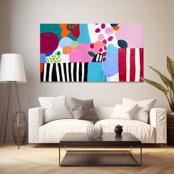 Dynamic Abstract painting