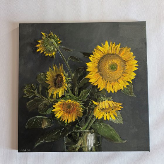 Sunflowers bouquet