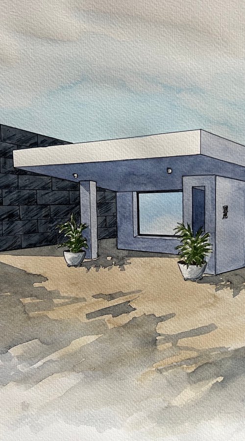 Architecture in Watercolors 003 by Tatiana Zappa