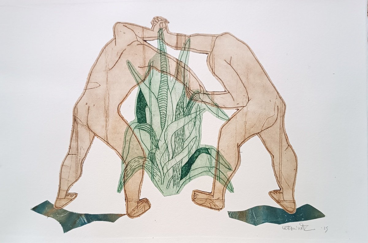 Illustrative Botanical Limited Edition Print By Isabellangela Germinario, 15 X 10, Lotta 1.1, Original Artwork