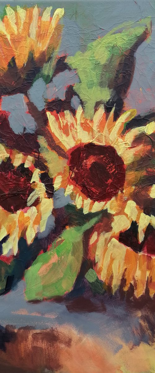 Sunflowers by Olga David