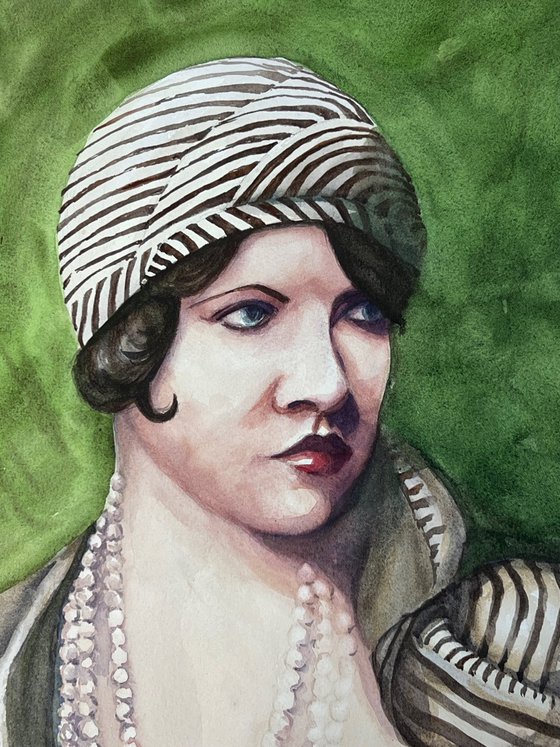 Art Deco Portrait