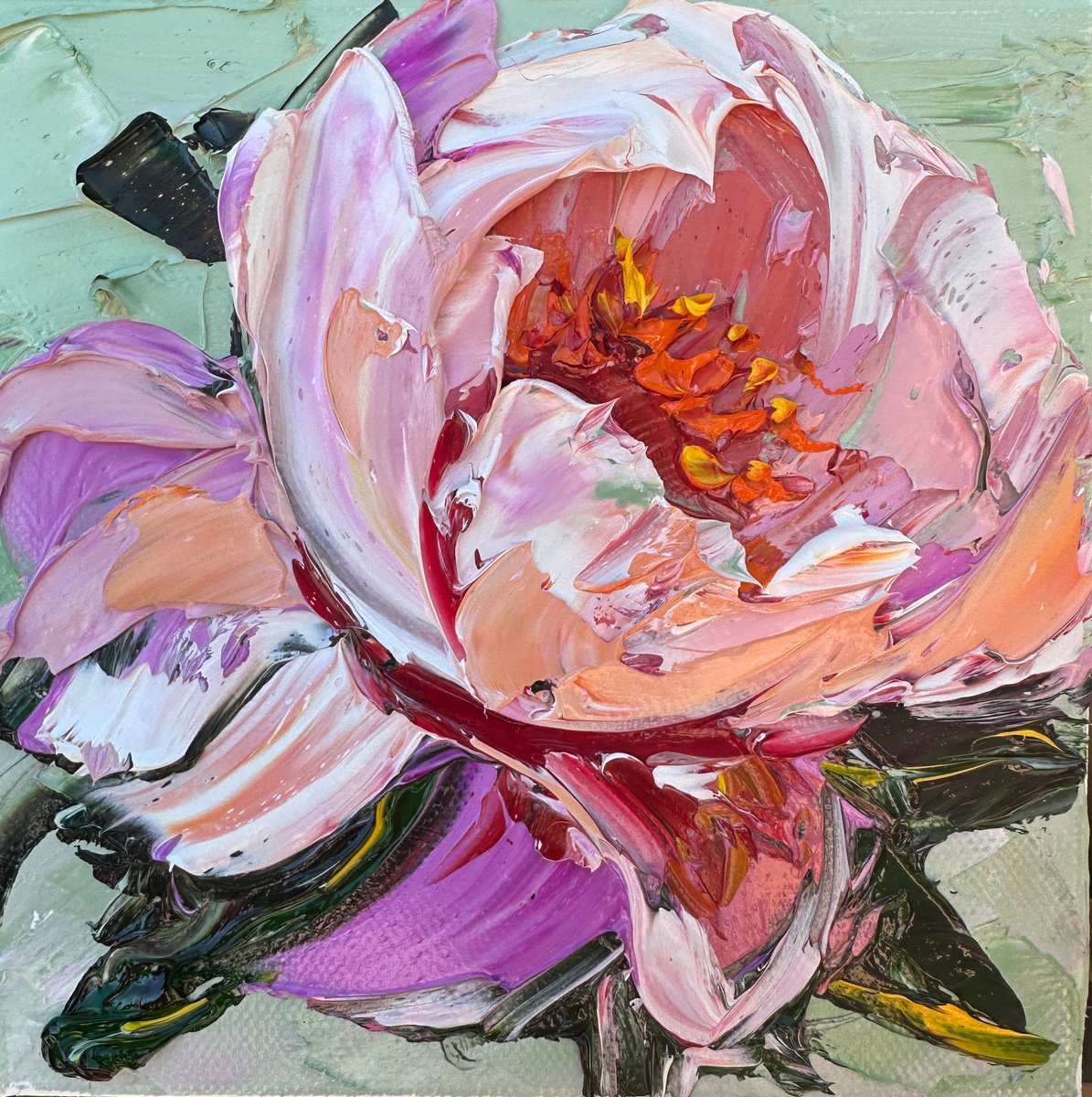 Peony Perfect III by Lisa Elley