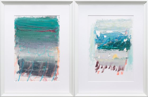 SET of 2, ABSTRACT STUDY