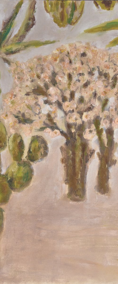 At the Bahá’í Gardens by Elena Zapassky