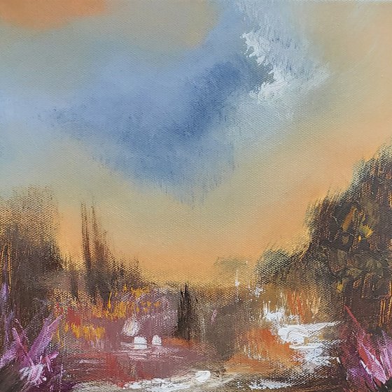 Golden haze I, II, III