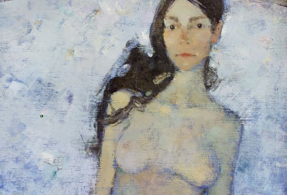 "Amrina". Oil on canvas. 110x85cm. 2015.