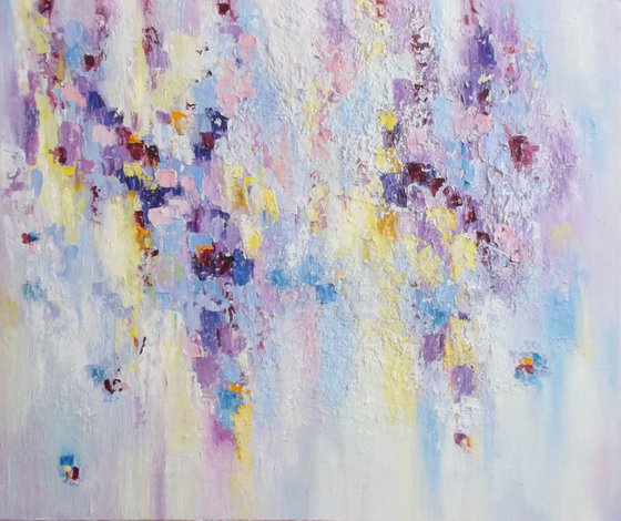 Summer Bouquet original art