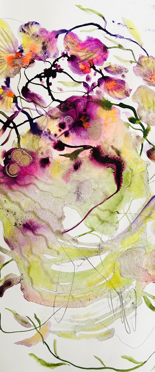 Magical plants 18 by Ryoko Minamitani