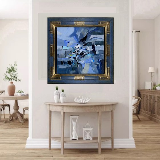 Deep in blue- 8823