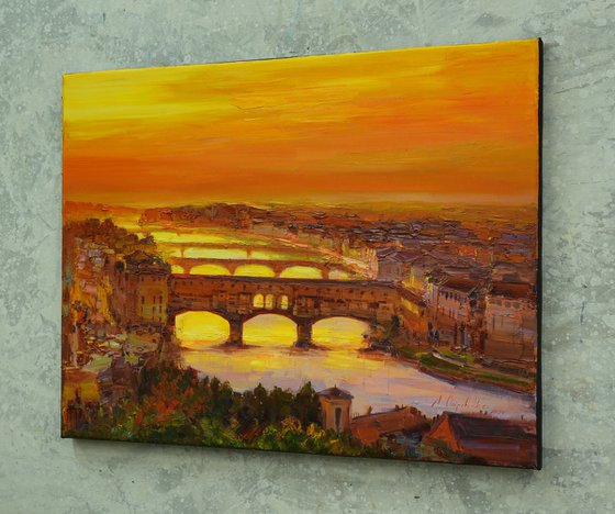 The Pont Vecchio in Florence