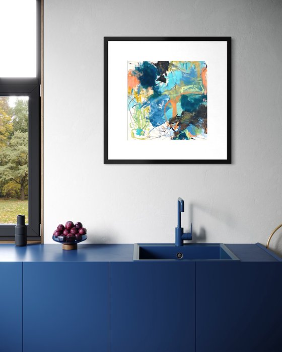 Turquoise Waters on Blue Horizon