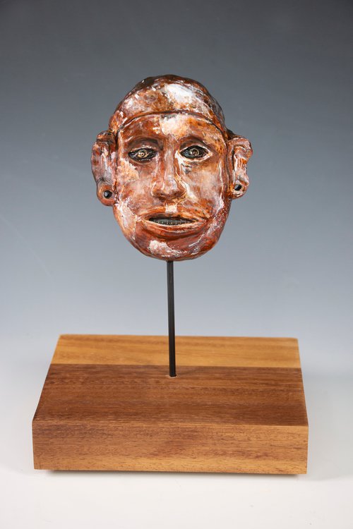 Aztec Head by Stuart Roy