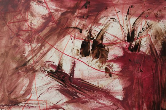 She Paints Outside the Lines No. 6