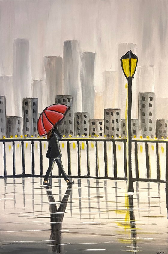 Red City Umbrella 2