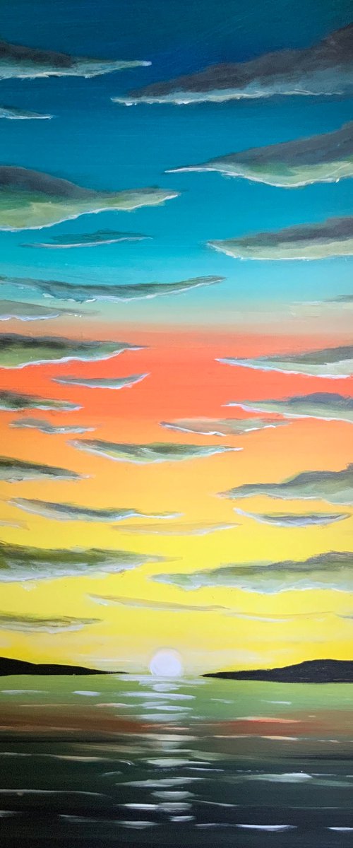 A Sunset Sky by Aisha Haider