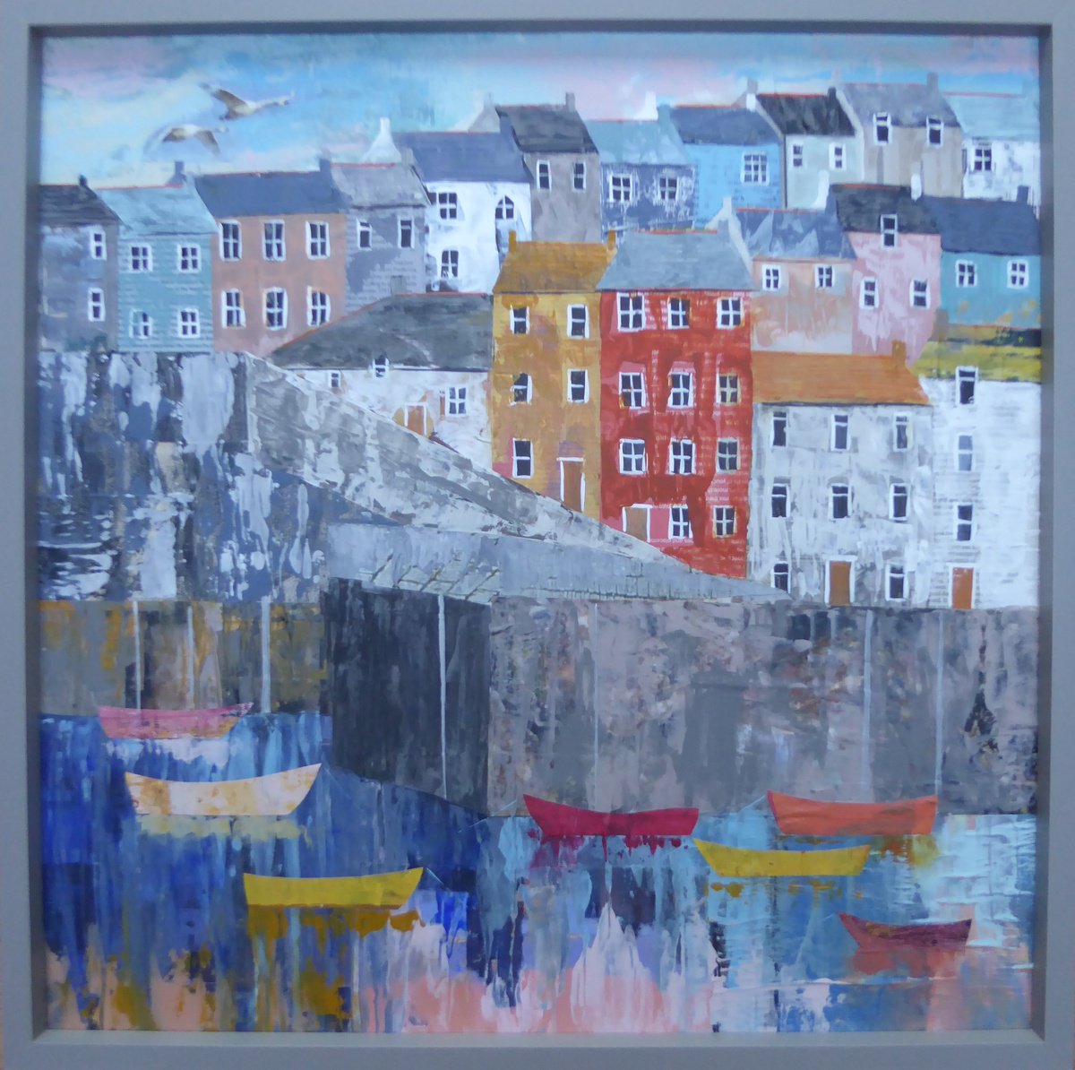 Harbour Textures : Mevagissey by Elaine Allender