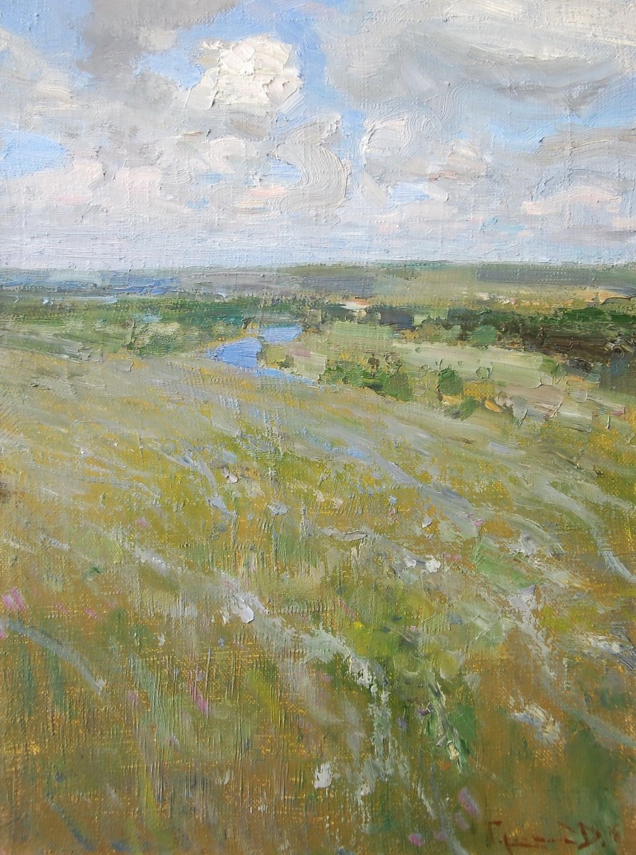 Windy Day By Denys Gorodnychyi, 12 X 16, Artwork For Sale On Artfinder