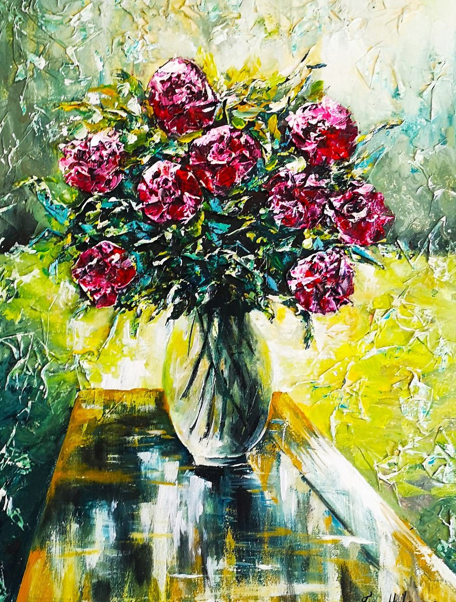 Bouquet of Flowers by Tatajana Obuhova