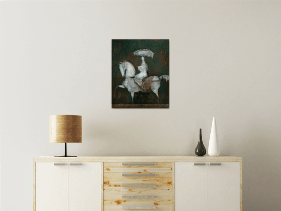 Woman on Horseback