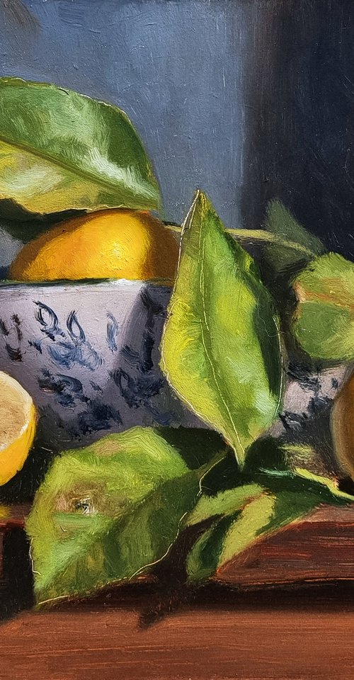 Bol et Citrons by Pascal Giroud