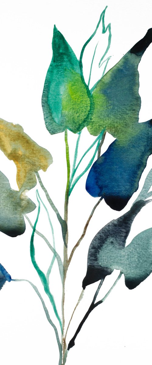Plant Study No. 95 by Elizabeth Becker