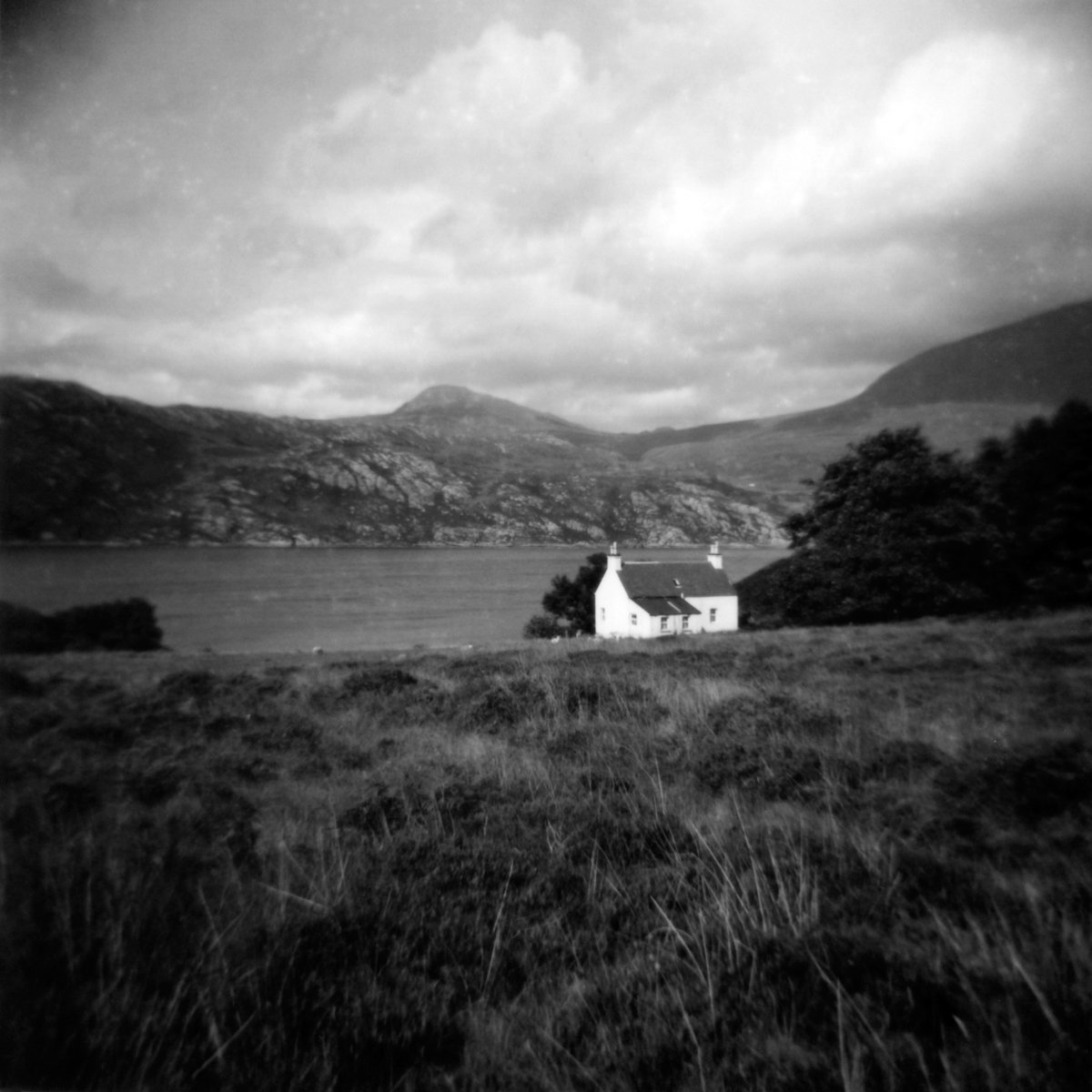 Photorealistic Landscape Photograph By Justice Hyde, 30 X 30", Croft (Loch Torridon) - Unmounted, Original Artwork