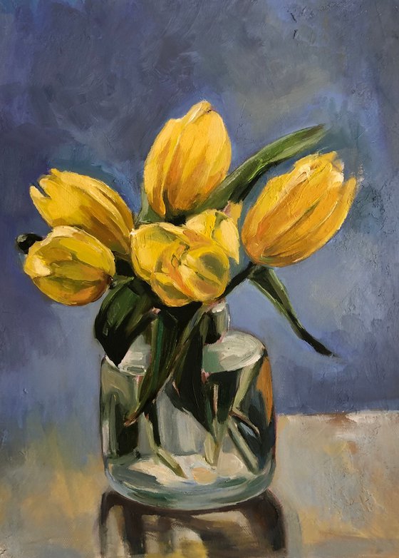 Yellow tulip