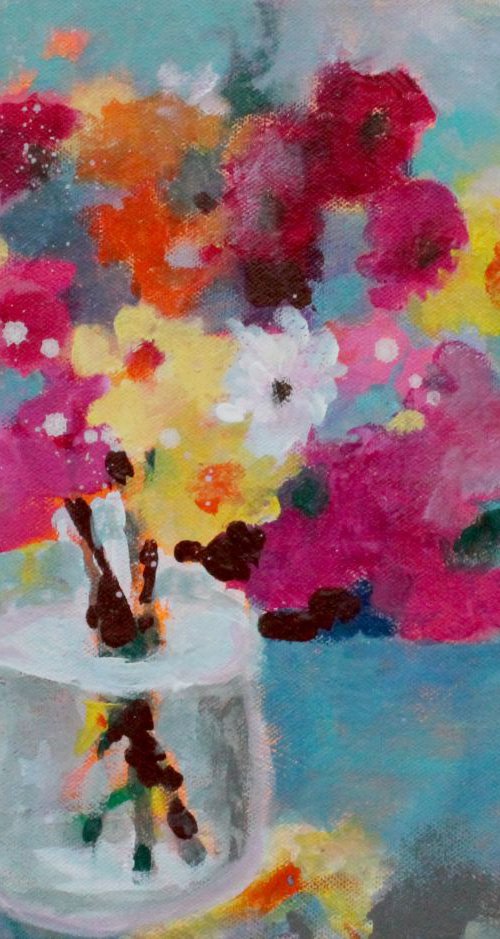Colorful Bouquet by Kerri McCabe