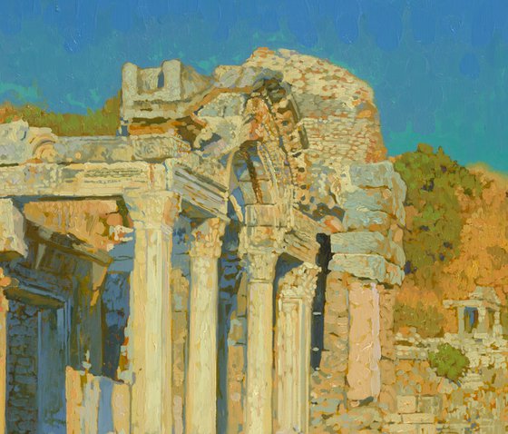 Adrian's temple. Ephesus