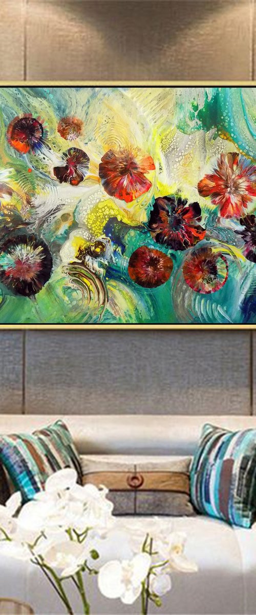 Ethereal Bloomscape by Areti Ampi