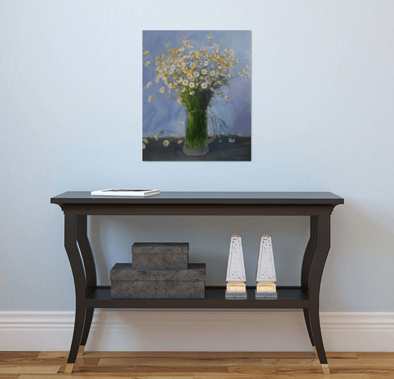 Tansy and daisies