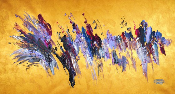 Gold Abstraction C 1