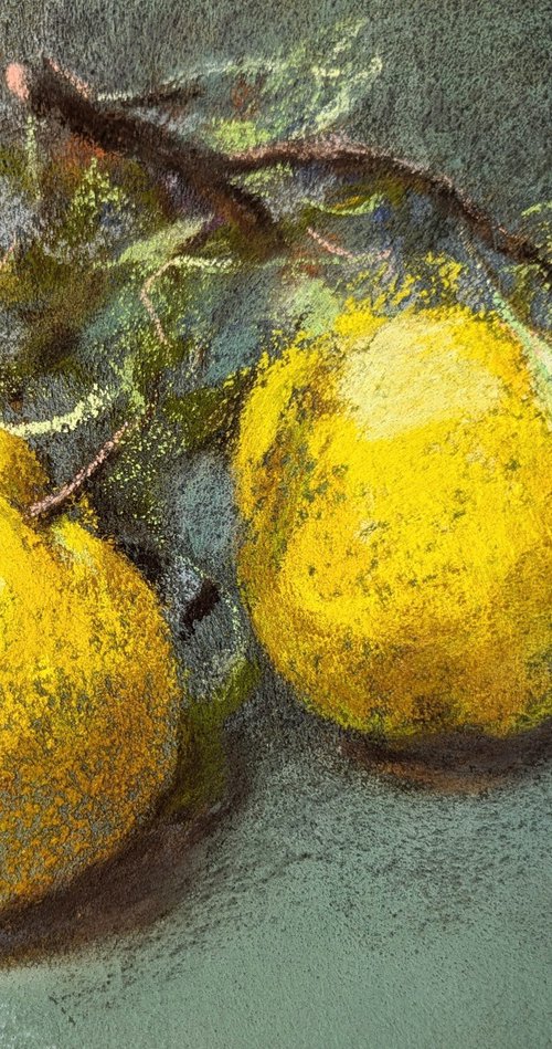 Yellow Apples by Silja Salmistu