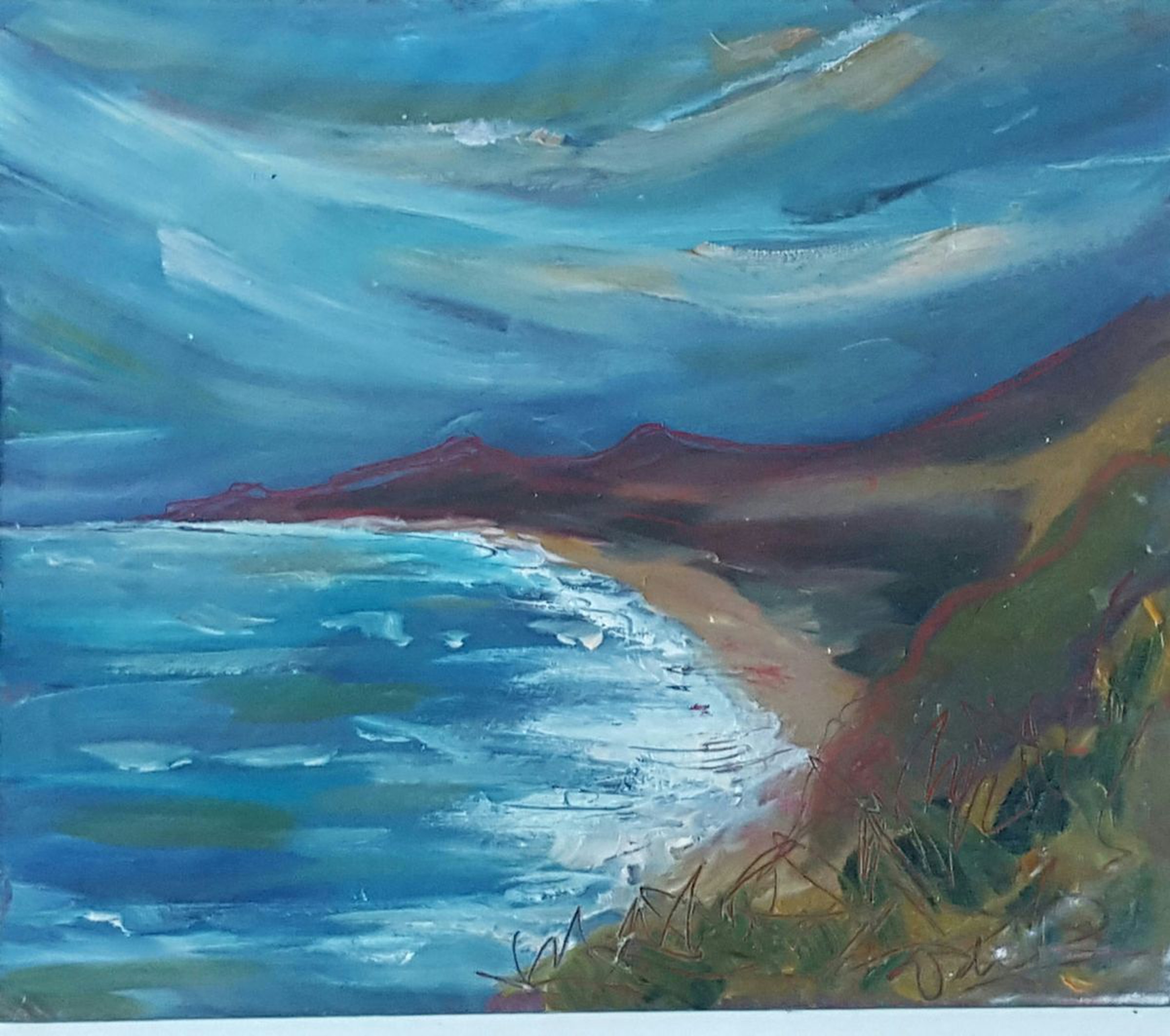 Sun Shines Over Killney Bay Dublin Ireland Artfinder
