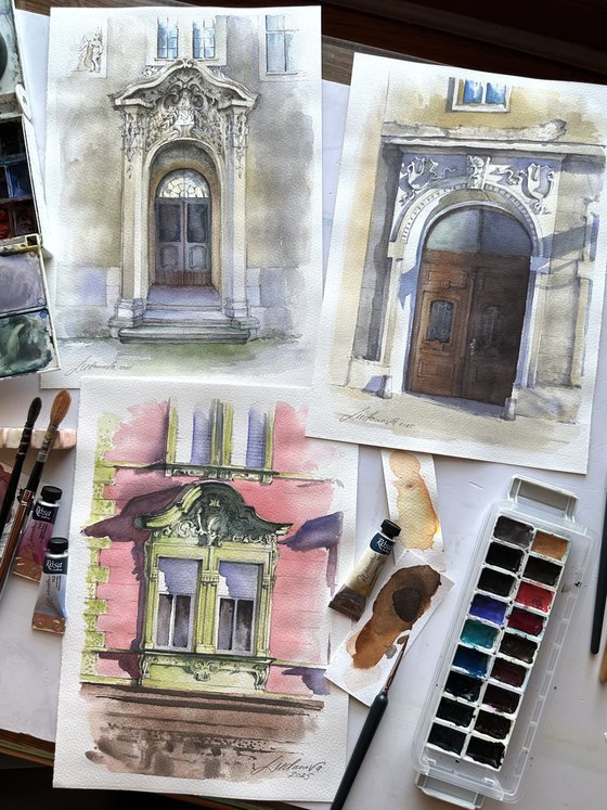 Windows from Maribor