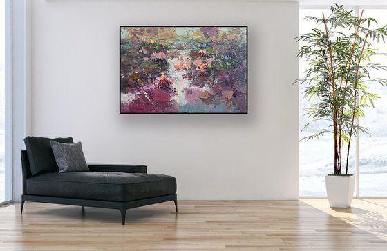 Water Lilies - Modern Floral Artwork