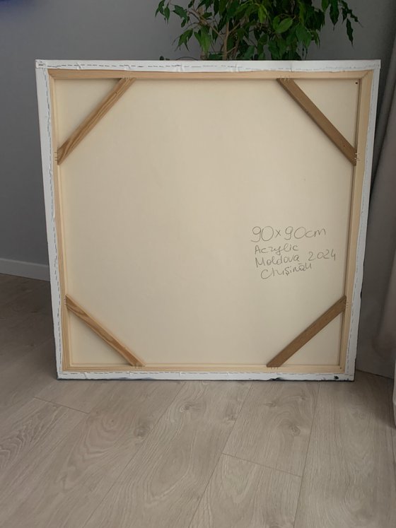 Auric Veil Pink Gold Navy