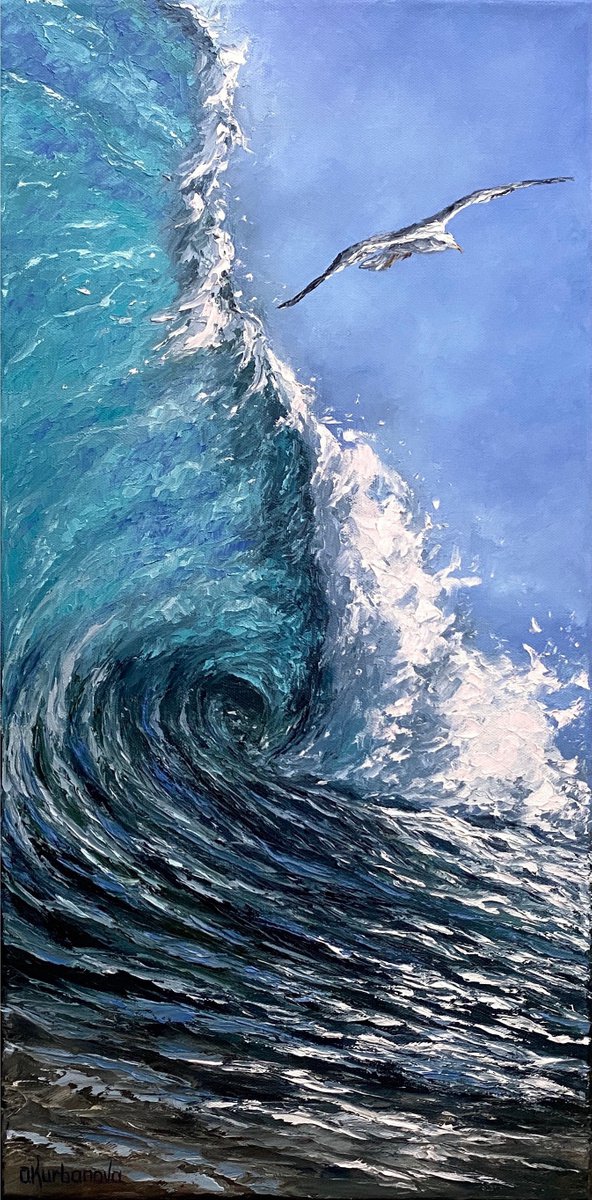 Great wave by Olga Kurbanova