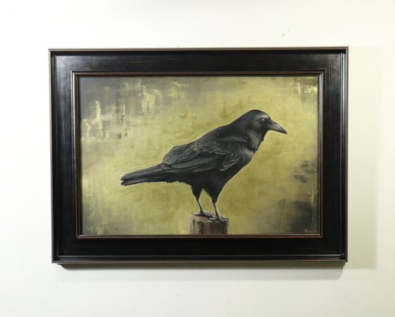 Golden Crow, Portrait of a Black Crows