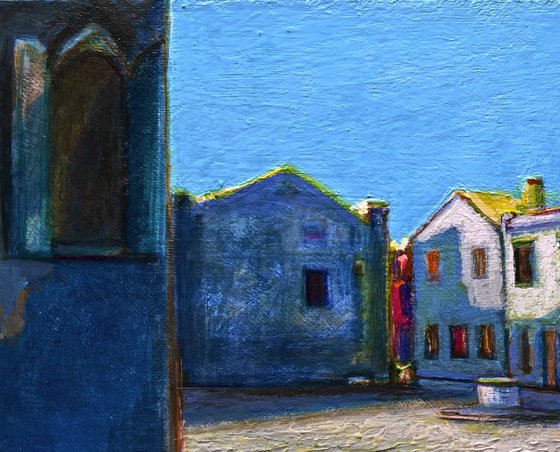 OLD LAZZARETO, MAGICAL VENICE - ( 15 x 30 cm )