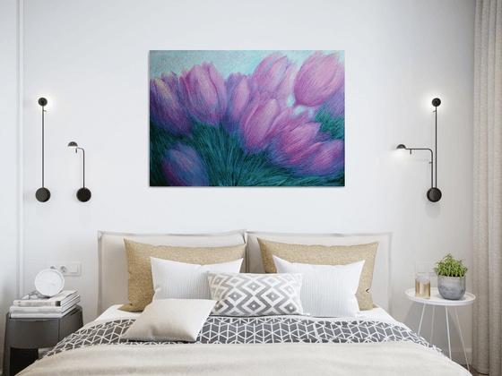 Violet Tulips