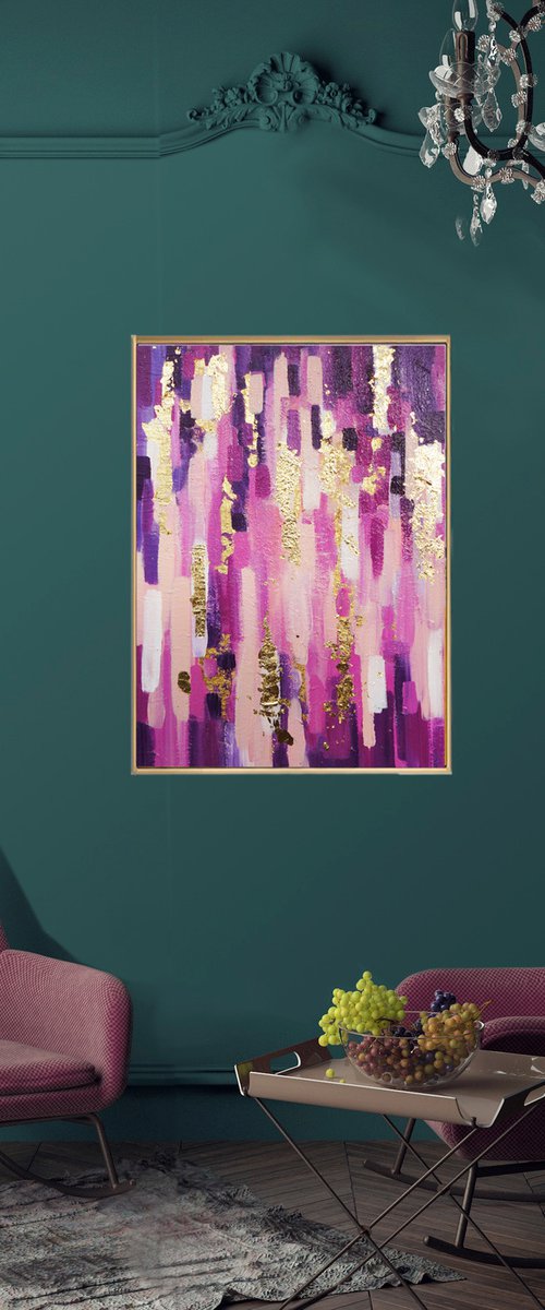 EMOTION IN PURPLE  50/70 by Mima Taneva