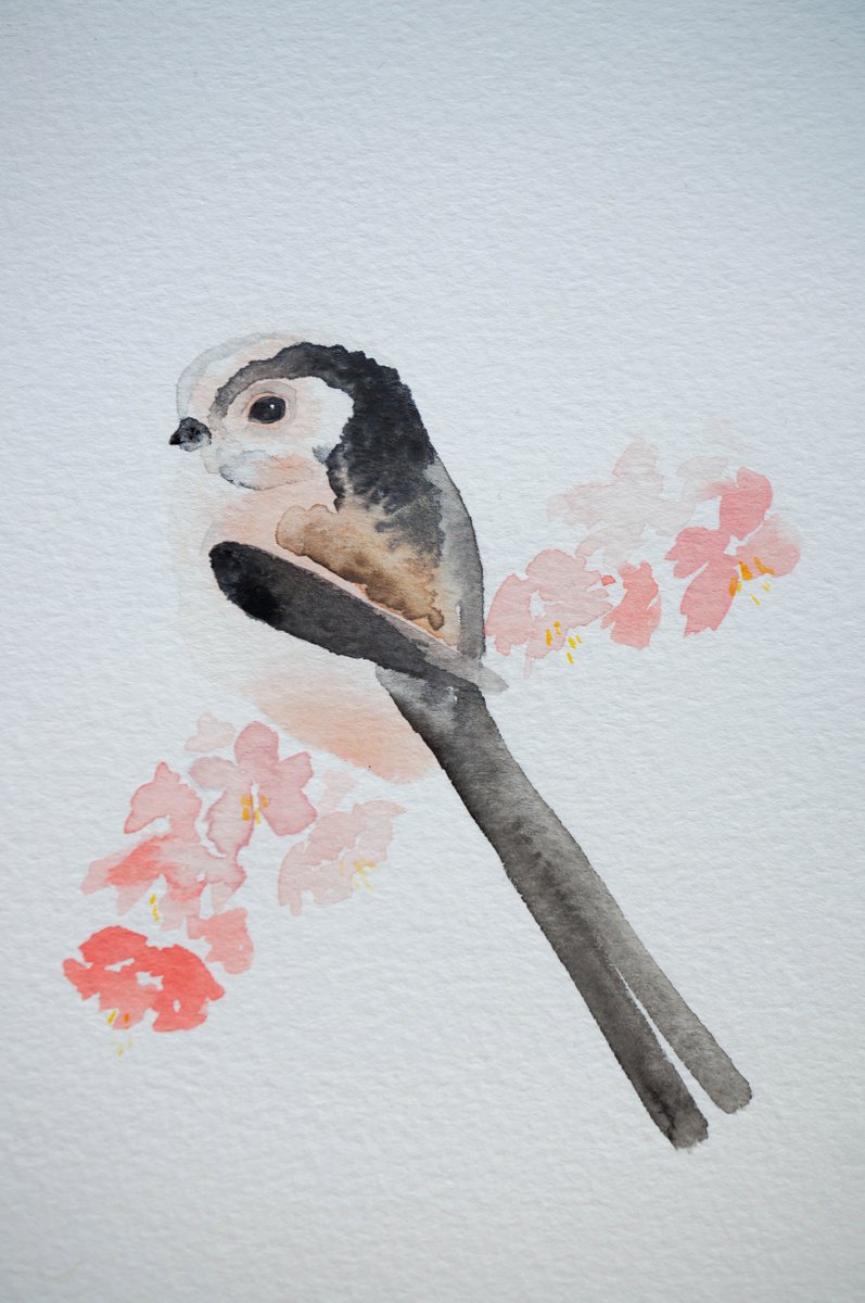 Long-Tailed Tit by Victoria Lucy Williams