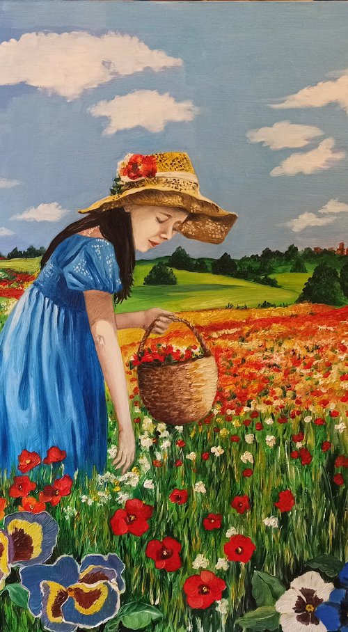 Spring landscape by Anna Rita Angiolelli