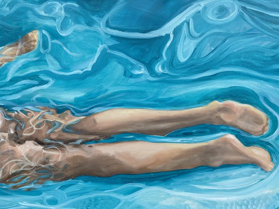 pool n. 1 - swimmer  aquatica series