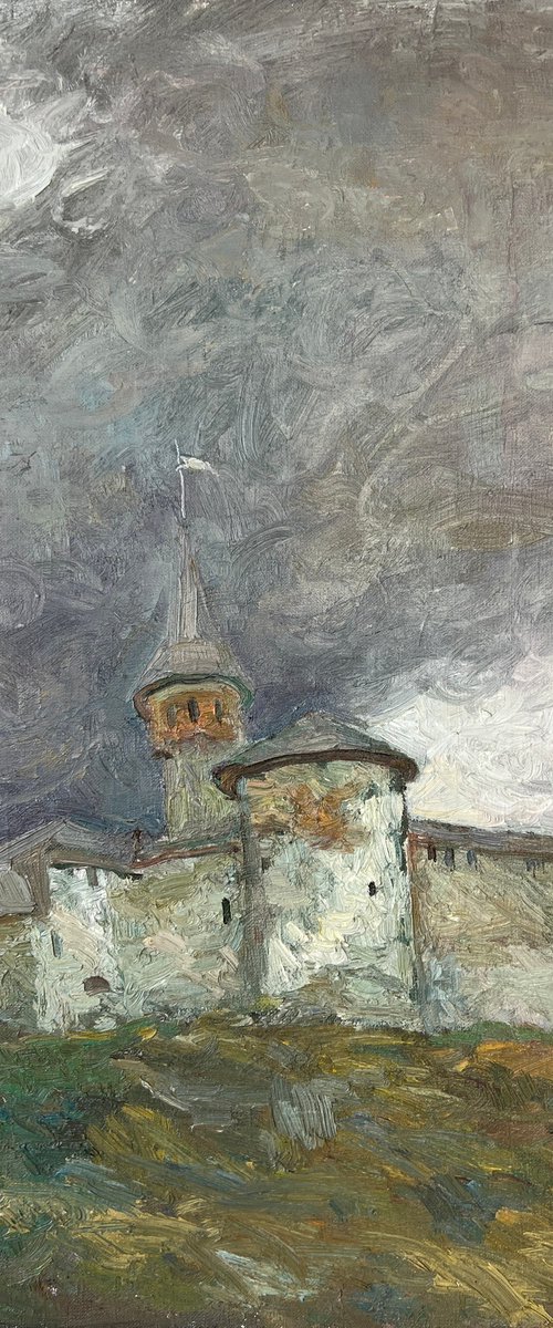 Fortress Under Approaching Skies by Zakhar Shevchuk
